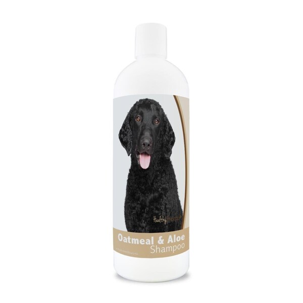 Healthy Breeds 16 oz Curly-Coated Retriever Oatmeal Shampoo with Aloe 840235171881 - main